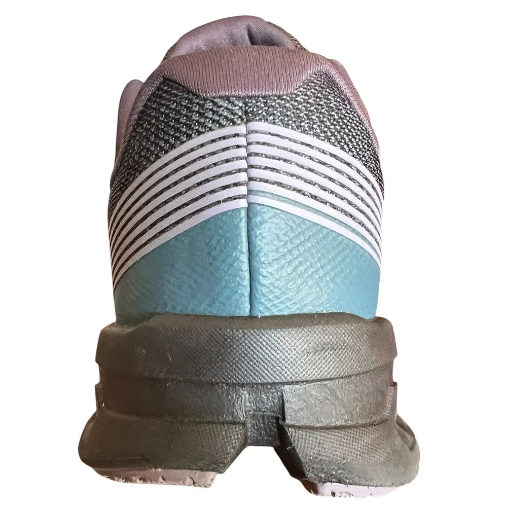 On Cloudstratus Womens 8.5 Magnet Mineral Grey Blue Running Shoes 55.98087